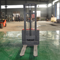 Livraison rapide 1.5ton & 2ton élévateur de palette électrique gerbeur semi-électrique 1500kg 2000kg prix compétitif chariots élévateurs électriques