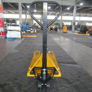 Elevación de altura 2,5 Ton 2500kg Palets Hand Lifter Truck Hidráulico Manual Low Hand Forklift Transport para la venta - Product Image 5