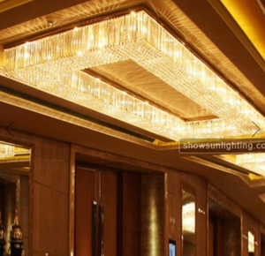 Lampadario personalizzato grande da <span class=keywords><strong>sala</strong></span> per banchetti, - Product Image 2