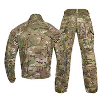 Bas quantité minimale de commande printemps extérieur Camouflage grenouille uniforme robuste respirant toile vêtements de travail étanche tactique chasse ensemble