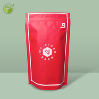Feuille couche fond gousset cigare emballage sac feuilles mobiles debout poche fumer tabac mylar sac