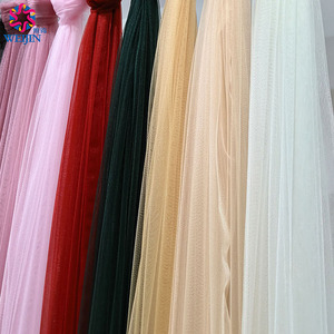 حجاب شبكي من النايلون 18 جم مزود بنسيج شبكي من قماش التل 15D قماش شبكي منسوج كهربي لتزيين حفلات الفتيات - Product Image 5