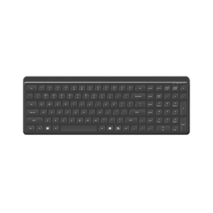 Tùy chỉnh 106 phím chiclet Bàn phím siêu im lặng bố trí 2.4G không dây USB pin khô cho OEM văn phòng mới đầy đủ Kích thước khuôn - Product Image 3