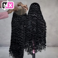 Peluca de Cabello Humano Vietnamita Virgen Liso Natural al por Mayor, Densidad 200%, Pelucas Frontales de Encaje HD 13x4 para Mujeres Afroamericanas