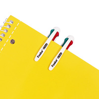 Lot de stylos en gros 0,7 mm à encre à séchage rapide, prise en main confortable, stylos à bille multicolores 4-en-1 pour l'école, la maison et le bureau