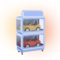 Casier intelligent en acier inoxydable pour la livraison de colis et de repas, double usage, pour livraison en libre-service publique