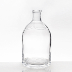Botella de <span class=keywords><strong>Licor</strong></span> de Cristal Premium con Hombro Cilíndrico, Vacía, Sellada con Corcho, para Whisky, Brandy, Ron, <span class=keywords><strong>Tequila</strong></span> y Licores - Product Image 3