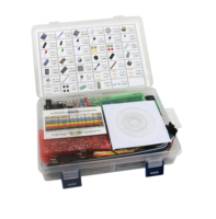 Kit de démarrage le plus complet pour R3 Project Raspberry Pi avec capteur à ultrasons et fil de démarrage pour moteur pas à pas, y compris le tutoriel