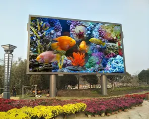 Painel Pantalla LED P6 City Park Grande Tela LED 6mm LED publicidade digital Tela modular