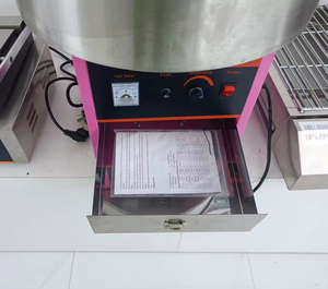 Nueva condición Fancy Cotton Candy Maker Máquina automática eléctrica con compatibilidad de azúcar de leche para venta al por menor al por mayor - Product Image 4