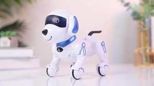 Cane Robot Elettrico Telecomandato, Giocattolo Interattivo con Programmazione Intelligente, Canto e Racconti, Regalo per Ragazzi e Ragazze - Product Image 3