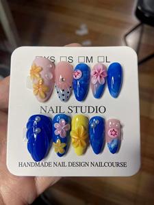 Vente en gros à bas prix Ensemble de <span class=keywords><strong>strass</strong></span> dégradé français en acrylique léger Design ongles à presser pour doigts - Product Image 5