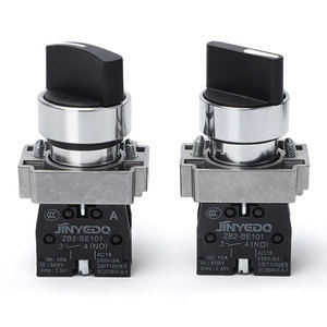 JINYEDO Push <b>Button</b> Switch XB2-BE102 1NC Metal Non-Illuminated Screw Terminal Emergency Stop - Product Image 3