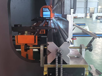 Cintreuse hydraulique automatique CNC 125T3200 Presse plieuse à commande manuelle pour tôle d'acier en aluminium formant le système TP10S