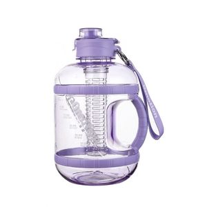 Benutzer definiertes Logo BPA-freie Motivations-Zeitmarkier-Wasser flasche mit großer Kapazität und Frucht aufguss - Product Image 2