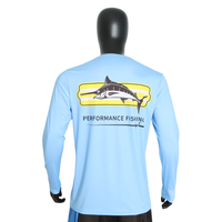 Chemises de pêche à manches longues personnalisées avec logo, séchage rapide, UPF 50, imperméables, avec protection UV, vêtements de pêche OEM ODM