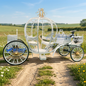 Charrettes de Cendrillon électriques sans chevaux, chariots à chevaux à vendre, buggy électrique, rickshaw électrique, calèche électrique - Product Image 1