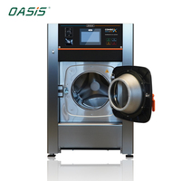 Oasis Commercial Heavy-Duty Fully Automatic Stainless Steel Washer-dryer Combo Washing Machine 20Kg Electricity/Steam Heating