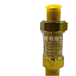 Soupape de sécurité FV11-A4S4 1/2 pouce pour décompression d'air, température normale, expédition immédiate - Product Image 1