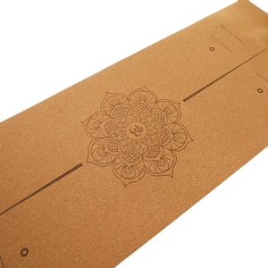 Tapis de <span class=keywords><strong>yoga</strong></span> en caoutchouc YUNQIAO, longueur 183 cm, épaisseur 10 mm, extra large, antidérapant, logo gravé au laser de haute qualité, imprimé, pour l'<span class=keywords><strong>alignement</strong></span> - Product Image 5