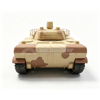 Maquette de char gonflable réaliste de simulation, camouflage, cible factice en PVC/tissu Oxford, étanche et durable, 3,6 m pour l'extérieur