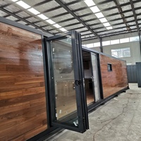 Portable Bungalow Smart Chalet Moderne Eco Lodge Hôtels Maison Préfabriquée Préfabriquée pour USA Mini Casa Container Maisons Maison Kit
