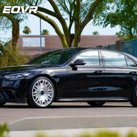 Ruedas Forjadas EVOR, Ruedas Personalizadas de 20, 22, 24 y 26 Pulgadas, Llanta Deportiva 5x130, 5x114.3, 5x120 para Automóviles de Pasajeros AMG, BMW, Maybach