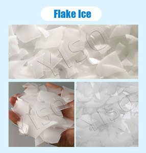 Máquina de hielo en escamas de acero inoxidable comercial de la fábrica YISO para barras de ensaladas de supermercado, máquina automática de hielo en escamas - Product Image 4
