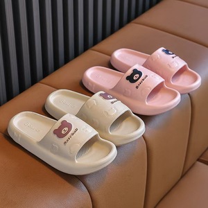 Pantuflas de Verano para Mujer, Diseño de Oso, Antideslizantes, Suaves, Punta Abierta, para Interiores, Baños y Tinas - Product Image 2