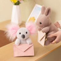 Peluche Koala Saint-Valentin : Adorable Animal en Peluche Apaisant, Cadeau Idéal pour Votre Amoureux