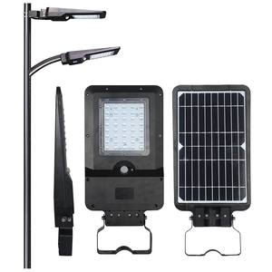 Lampe solaire LED tout-en-un de haute qualité avec détecteur de mouvement IP65, alimentée par batterie, pour <span class=keywords><strong>extérieur</strong></span>, route et jardin - Product Image 1
