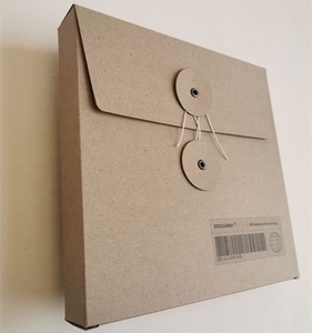 <span class=keywords><strong>A4</strong></span> formato <span class=keywords><strong>busta</strong></span> di cartone professionale kraft <span class=keywords><strong>busta</strong></span> di carta con stringa di blocco anello - Product Image 4