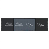 Tablette tactile interactive OPS Telon 146 pouces avec écran LED réinscriptible, ordinateur Android 120/130, utilisation scolaire, intelligente