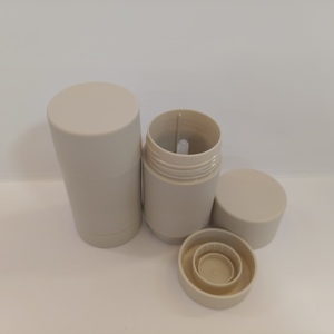 Nouveau conteneur de déodorant de bâton de surface de gel mat 30g 50g 75g baume solide Deo rond emballage de tube de torsion - Product Image 4