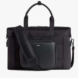 <span class=keywords><strong>Sac</strong></span> de voyage week-end décontracté de <span class=keywords><strong>luxe</strong></span> en cuir végétalien PU personnalisé avec fermeture éclair, pochette de toilette et double compartiment - Product Image 1