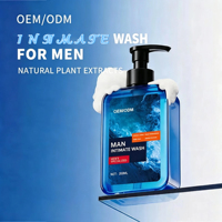 Nettoyant intime pour hommes personnalisé 200 ml, pH équilibré, soin quotidien doux, nettoyant liquide frais et propre pour l'hygiène intime masculine