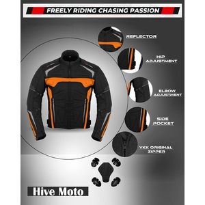 Bacca Moto veste de moto pour hommes de haute qualité imperméable CE blindé pour moto équitation course automobile pour motards garçons - Product Image 3