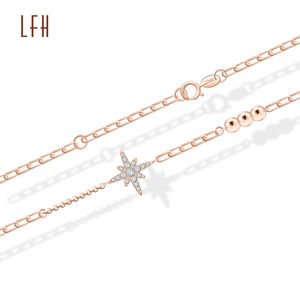 Custom <b>Fashion</b> Jewelry Dainty <b>Bracelet</b> 18k Gold Hexagram Zircon <b>Bracelet</b> for Women - Product Image 1