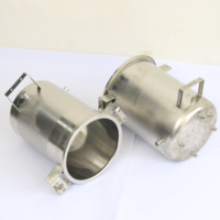 Instruments médicaux de haute précision, produits métalliques en acier inoxydable, conteneur de désinfection dentaire en acier inoxydable