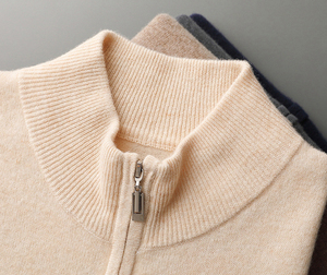 <span class=keywords><strong>Gilet</strong></span> da <span class=keywords><strong>uomo</strong></span> in <span class=keywords><strong>lana</strong></span> 100% per autunno inverno traspirante O collo con cerniera senza maniche in <span class=keywords><strong>lana</strong></span> spessa - Product Image 2