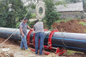 Tube HDPE au meilleur prix d'usine avec membrane filtrante Pes, tube en plastique <span class=keywords><strong>microporeux</strong></span> amd polyéthersulfone (pes) pour l'alimentation en eau - Product Image 3
