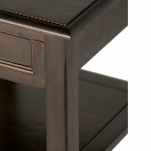 DB Burlington Table d'appoint marron acajou pour meubles de salon - Product Image 5