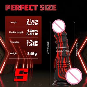 液体シリコーンソフトシミュレーションディルド大人用大人用おもちゃ - Product Image 4