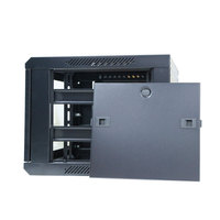Baie de serveur informatique 16U de taille personnalisable, montable au mur, en acier SPCC 19 pouces, en kit (norme IEC297-2)