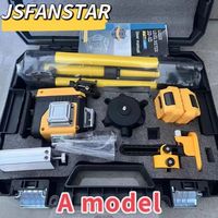 Kit combiné de niveaux laser 4D 16 lignes vertes, professionnel, pour l'extérieur et l'intérieur, pour l'usine