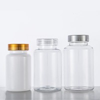 Bouteilles en plastique vides de 80ml, produits médicaux écologiques, emballage de pilules de poudre en capsule, récipients alimentaires, bouchon à déchirer, PET