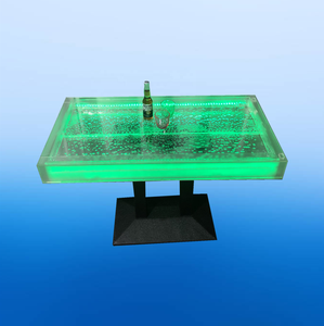 LED 바 테이블로 사용되는 물 거품 기능 패널 사용자 정의 - Product Image 1