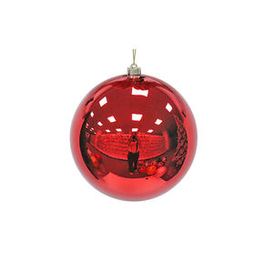 Adorno Navideño de Bola de Plástico Brillante Rojo Perlado de <span class=keywords><strong>30</strong></span> cm, Decoración Navideña para Supermercados, Hoteles, Escuelas y Hogares - Product Image 3
