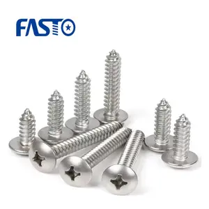 2023 Wholesale DIN7981 Stainless Steel Screw Pan Head Self Tapping Screw