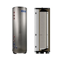 Réservoir d'eau extérieur en acier inoxydable 400L, écologique, économie d'énergie, garantie 2 ans, réservoir tampon pour pompe à chaleur air-eau, CE